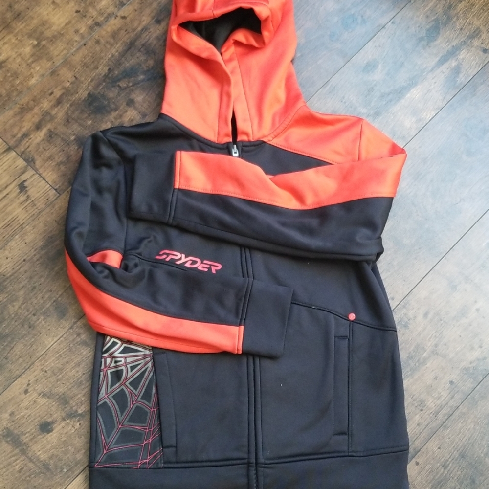 Boys Spyder Zip up jacket